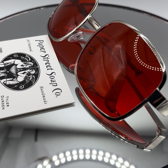 PSS Paper Street Shades Tyler Durden Fight Club NEW Oliver Peoples 523 Brad Pitt - Picture 5 of 17